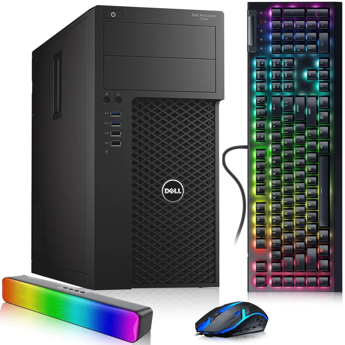 DELL DELL Precision 3620 desktop PC i5-7500 16GB 512GB GT 1030 Win 11 Pro — product photo