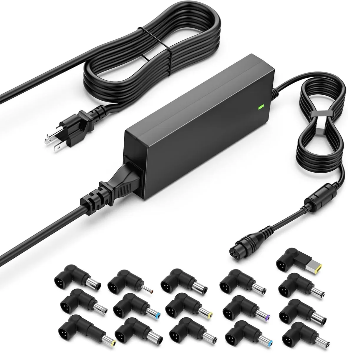 FLEANE FLEANE 90W 65W Universal AC Adapter Laptop Charger 16 Connectors — product photo