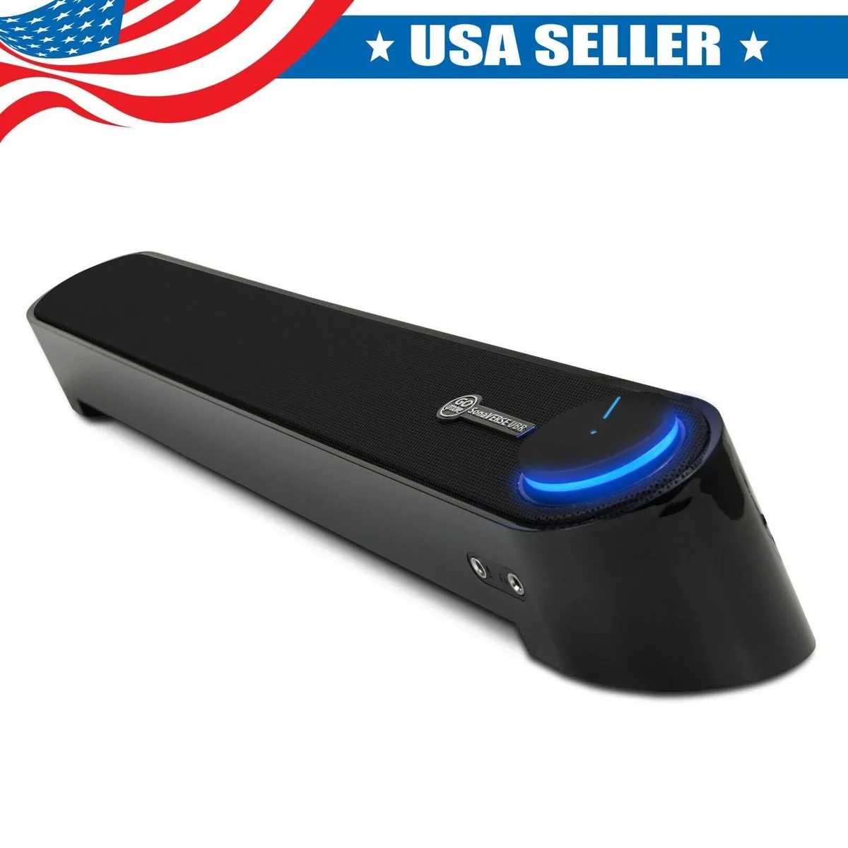GOgroove GOgroove SonaVERSE UBR Blackout Sound Bar Speaker 12W 16.5in — product photo