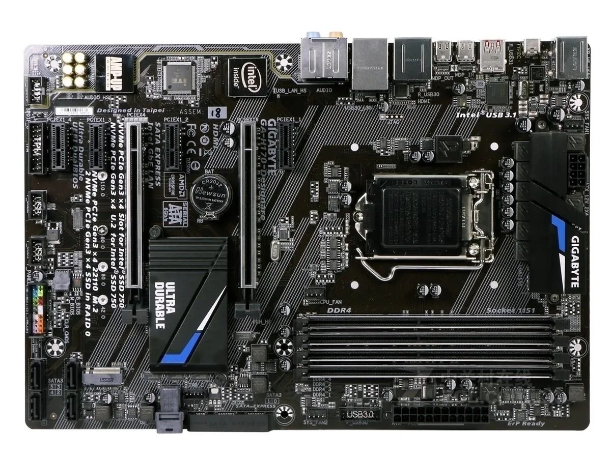 GIGABYTE GIGABYTE H170-Designare rev.1.0 LGA 1151 Intel motherboard — product photo