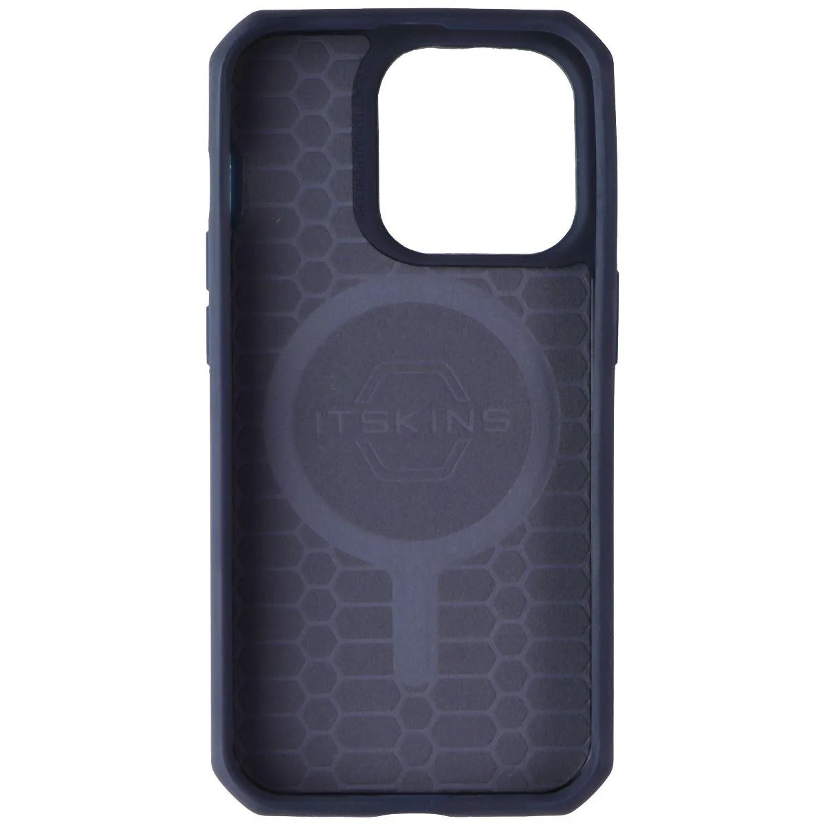 ITSKINS ITSKINS Ballistic_R Case for MagSafe iPhone 14 Pro Dark Blue — product photo