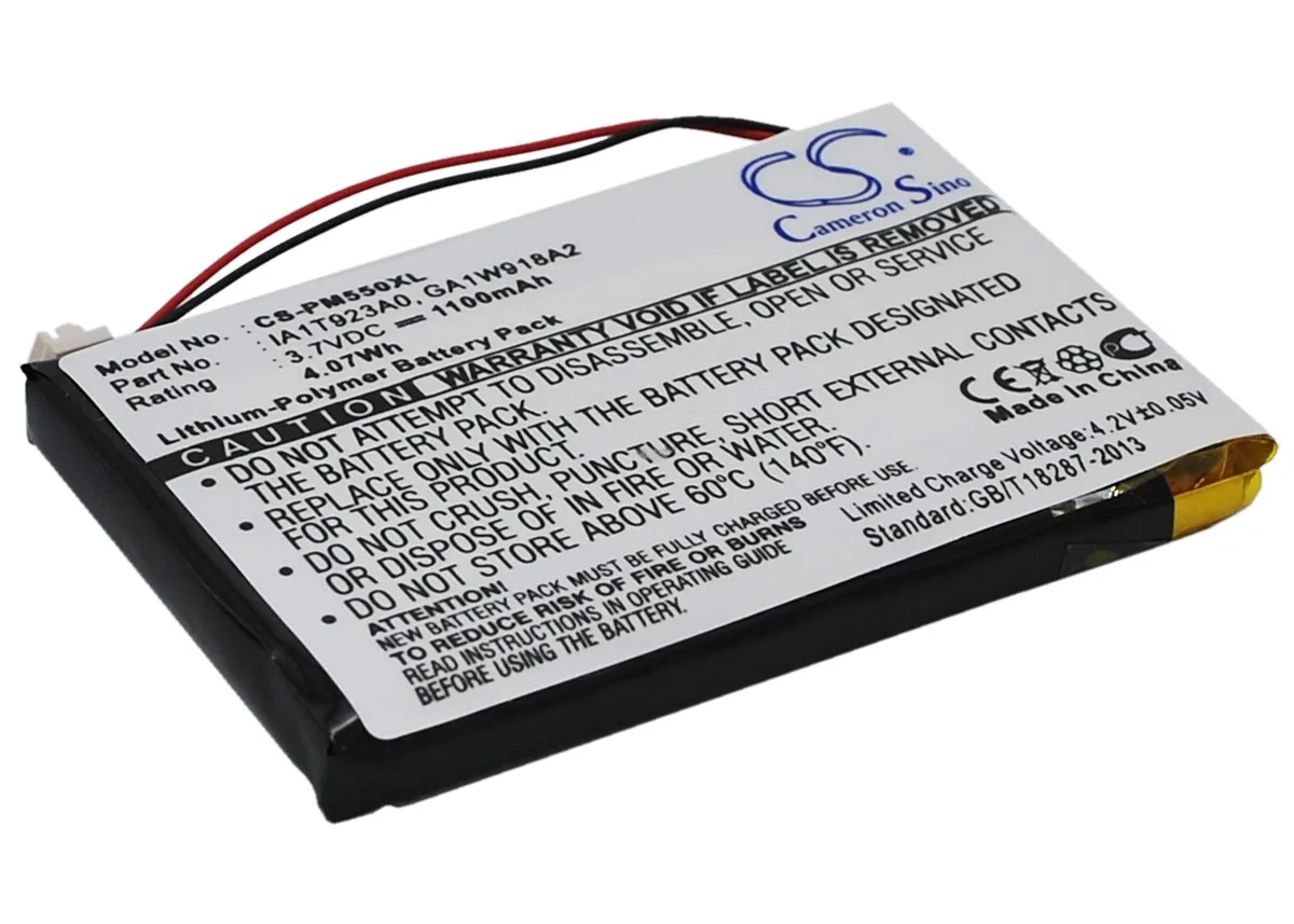 Estry Estry standard battery 1100mAh 3.7V for Palm Zire Tungsten M550 — product photo