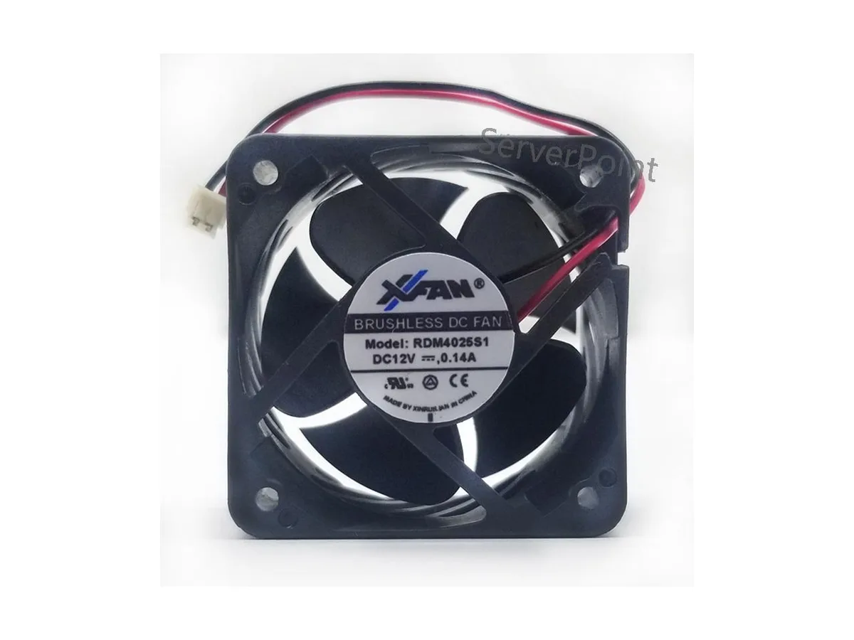 Fans Fans RDM4025S1 4025 12V 0.14A 40x40x25mm 2-wire case fan — product photo