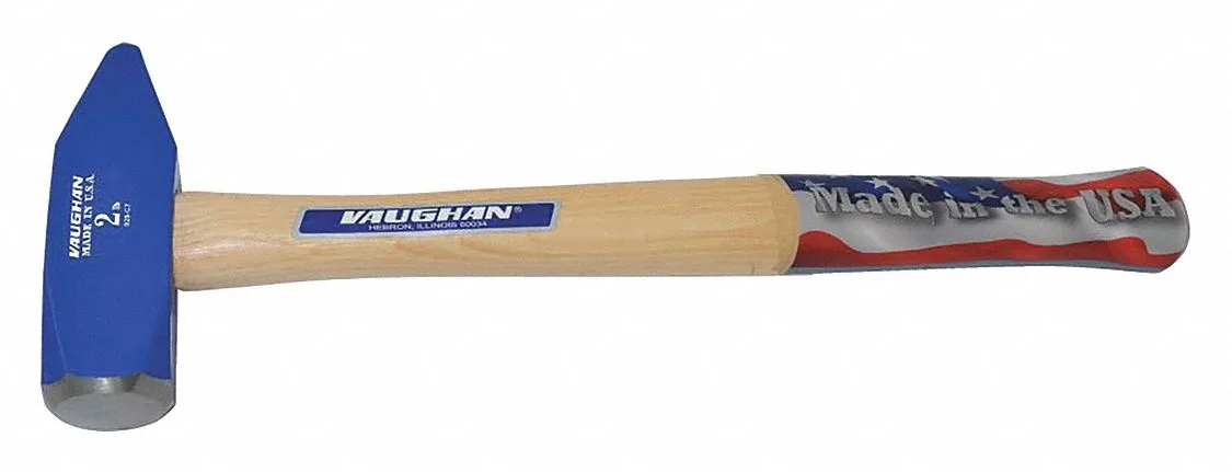 Vaughan Vaughan S32 2 lb Cross Pein Hammer 14 1/2 in Hickory — product photo