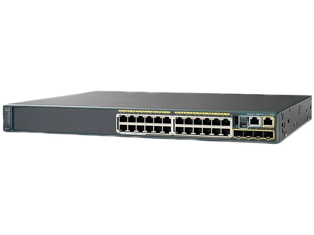 Cisco Systems, Inc. Cisco Systems, Inc. WS-C2960X-24PS-L 24-port PoE 370W network switch — product photo