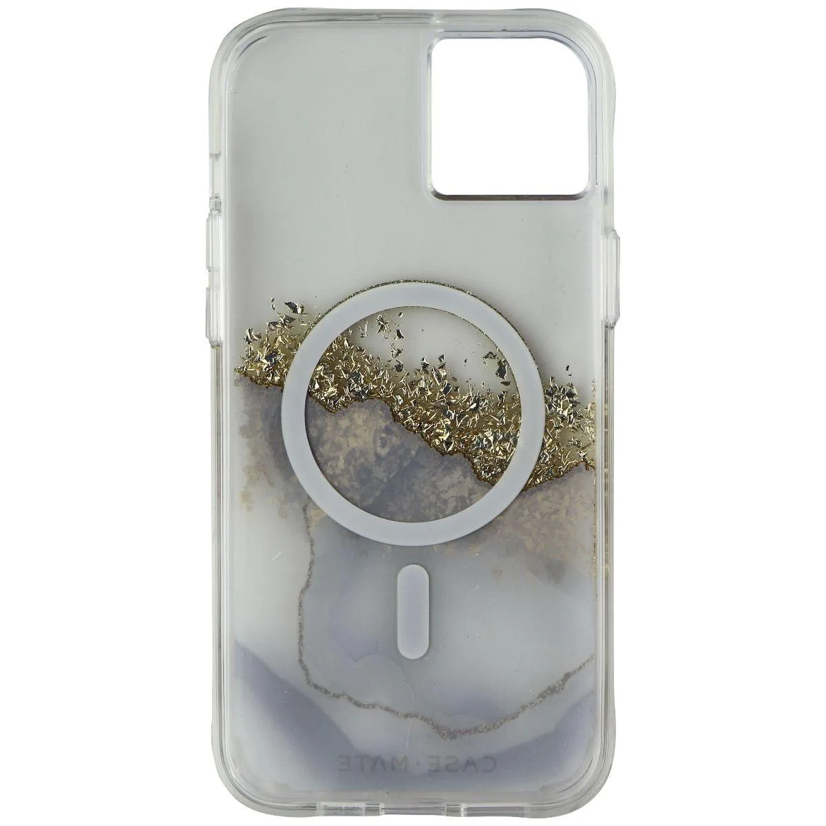 Case-Mate Case-Mate Karat Marble Case for MagSafe iPhone 14 Plus Clear/Gold/White — product photo