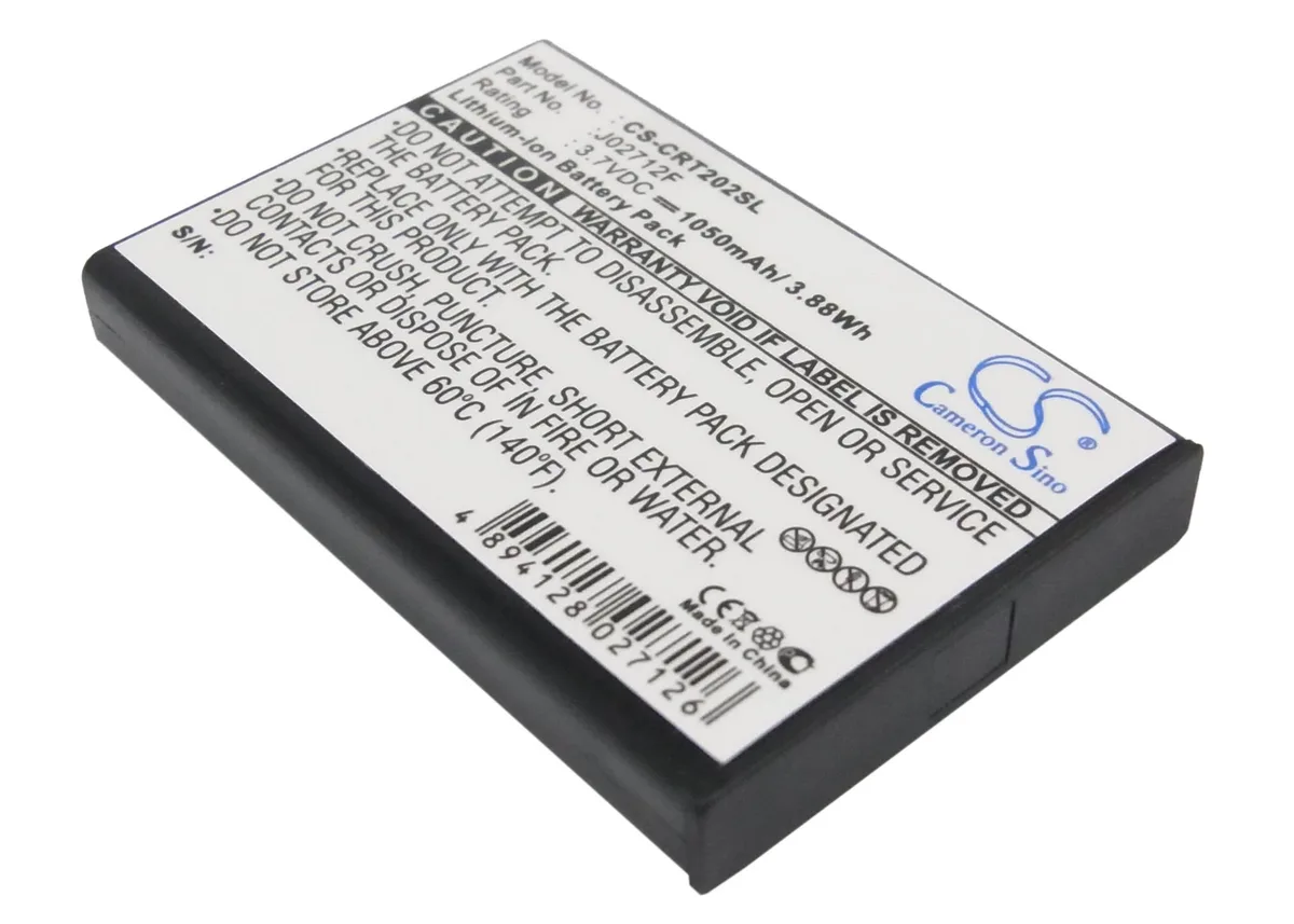 Cameron &amp; Co Cameron &amp; Co DS-CS-CRT202SL 3.7V 1050mAh Li-ion battery — product photo