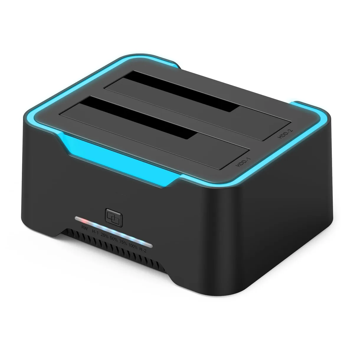 Bailink Bailink BL-HDDRGB RGB SATA USB 3.0 Dual Bay Drive Enclosure — product photo