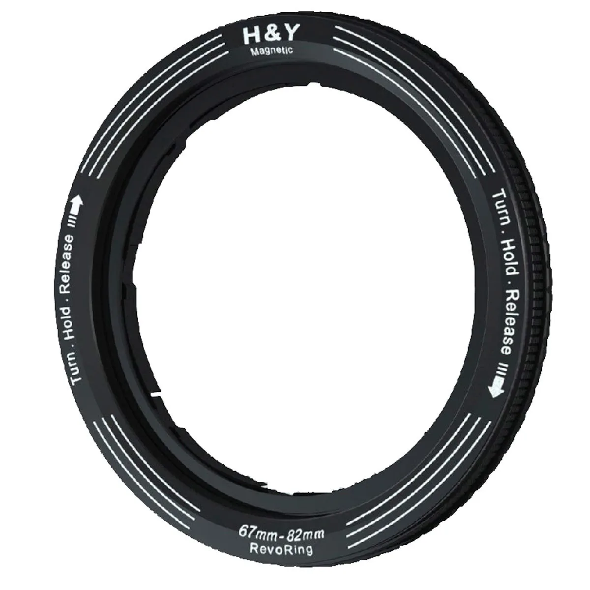 H&amp;Y H&amp;Y 82-95mm RevoRing Swift Magnetic Variable Adapter camera filter — product photo