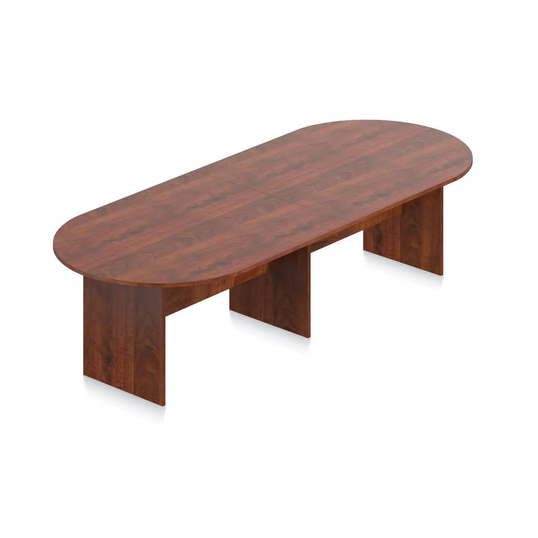 GOF GOF 10 FT Racetrack Conference Table Dark Cherry 120"L x 48"W x 29.5"H — product photo