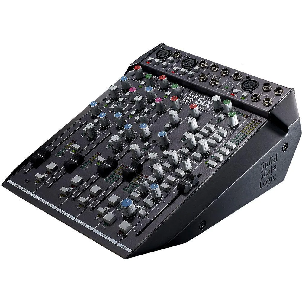 SSL SSL SiX 6-Channel SuperAnalogue Desktop Mini Mixer — product photo