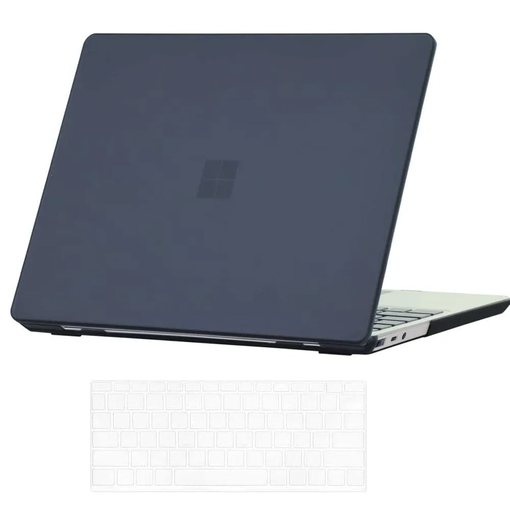 Werleo Werleo Slim Case 13.5" Surface Laptop 3/4/5 Matte Black with Keyboard Skin — product photo