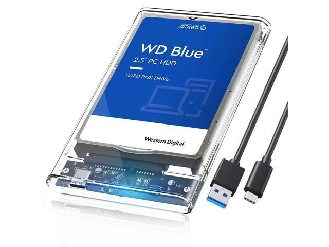 LORDWORLD LORDWORLD 2.5" SATA to USB-C 3.1 Gen1 5Gbps Drive Enclosure -2139C3-CR — product photo