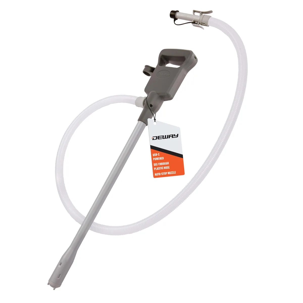 Deway Deway WAYHHP38ASB Automatic Fuel Transfer Pump 3.8 GPM 51" Hose AA/USB-C 12 Pack — product photo