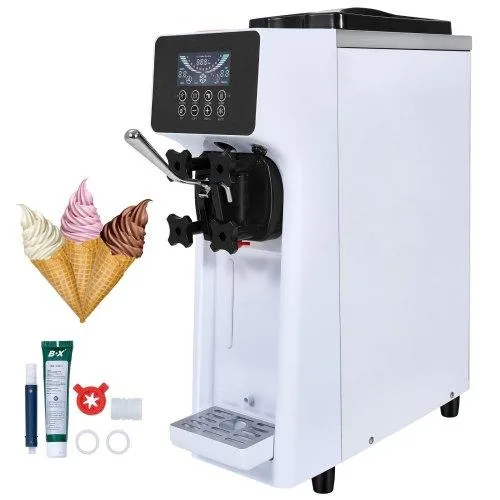 VEVOR VEVOR BQL-9200STA Soft Serve Ice Cream Maker 10.6 Qt/h 1000W 4L Hopper 1.6L Cylinder — product photo