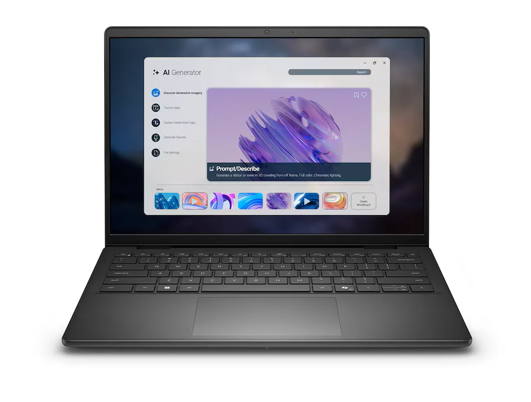 DELL DELL 386V4 laptop AMD Ryzen 5 220 16GB DDR5 512GB 14" FHD+ IPS — zdjęcie produktu