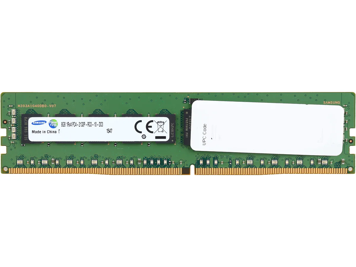 SAMSUNG SAMSUNG M393A1G40DB0-CPB 8GB DDR4 2133 ECC Registered Server RAM — product photo