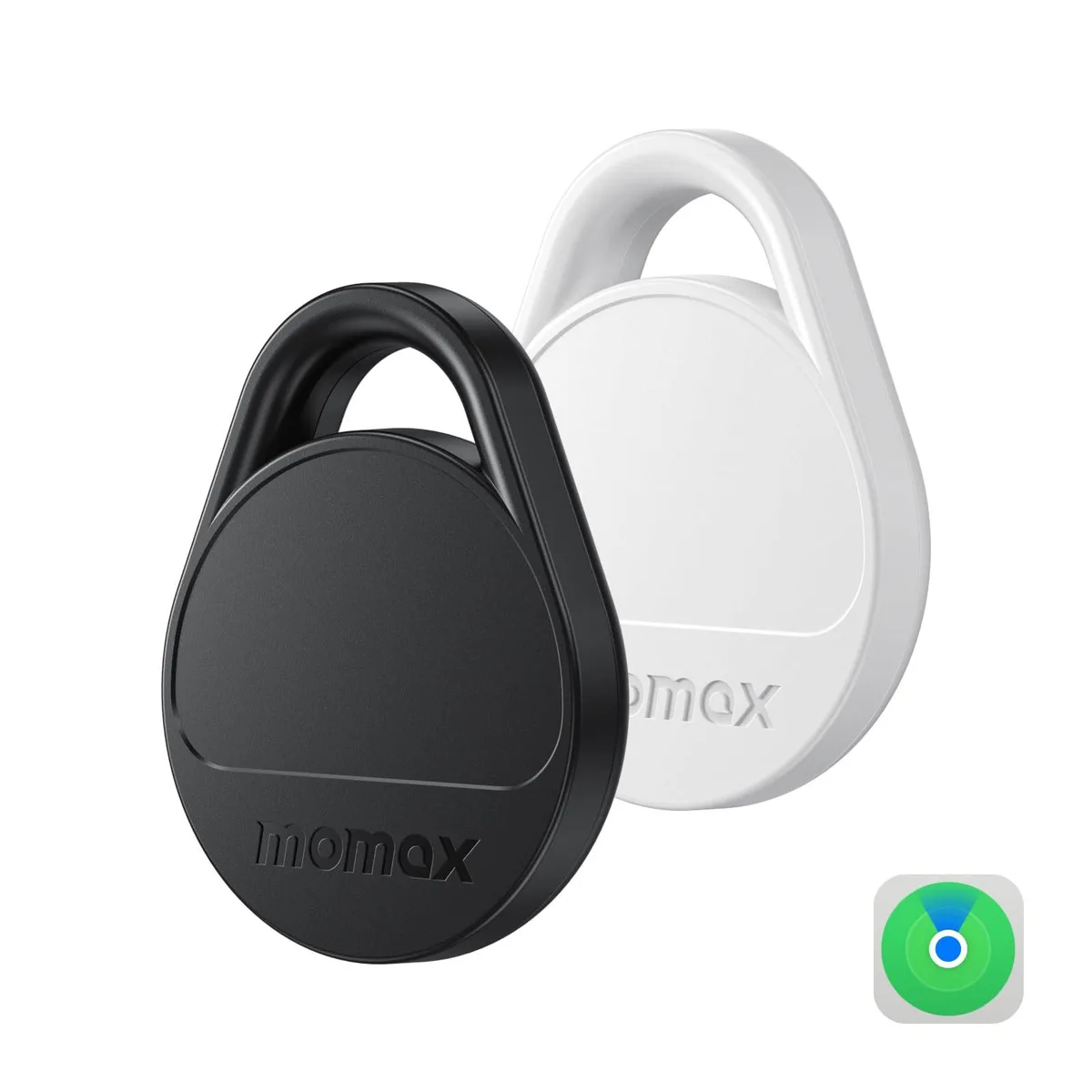 MOMAX Technology Ltd. MOMAX BR10GS1 Smart Tag 2 Pack Black/White — product photo