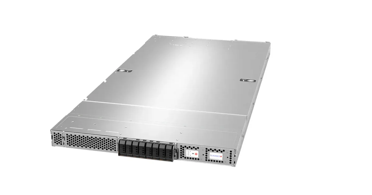 Supermicro Supermicro ARS-121L-DNR 1U 2-Node barebone server — product photo