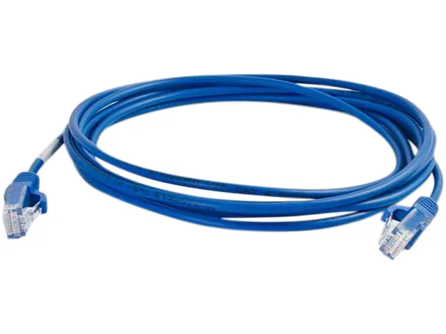 Cables To Go Cables To Go 01071 Cat6 network ethernet cable blue 6 in — product photo