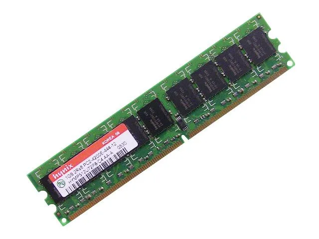 DELL DELL DDR2 533Mhz 1GB PC2-4200E ECC laptop RAM HYMP512U72P8-C4 — product photo