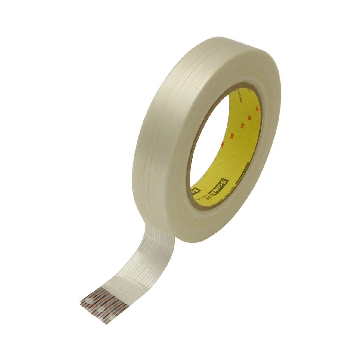 3M 3M Scotch 897 Filament Strapping Tape Clear 48mm x 60yds — product photo
