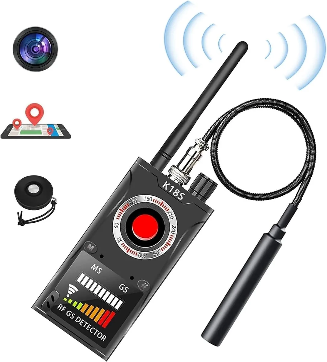 FANTEC FANTEC Hidden Camera Detector 2024 6-Level Sensitivity — product photo