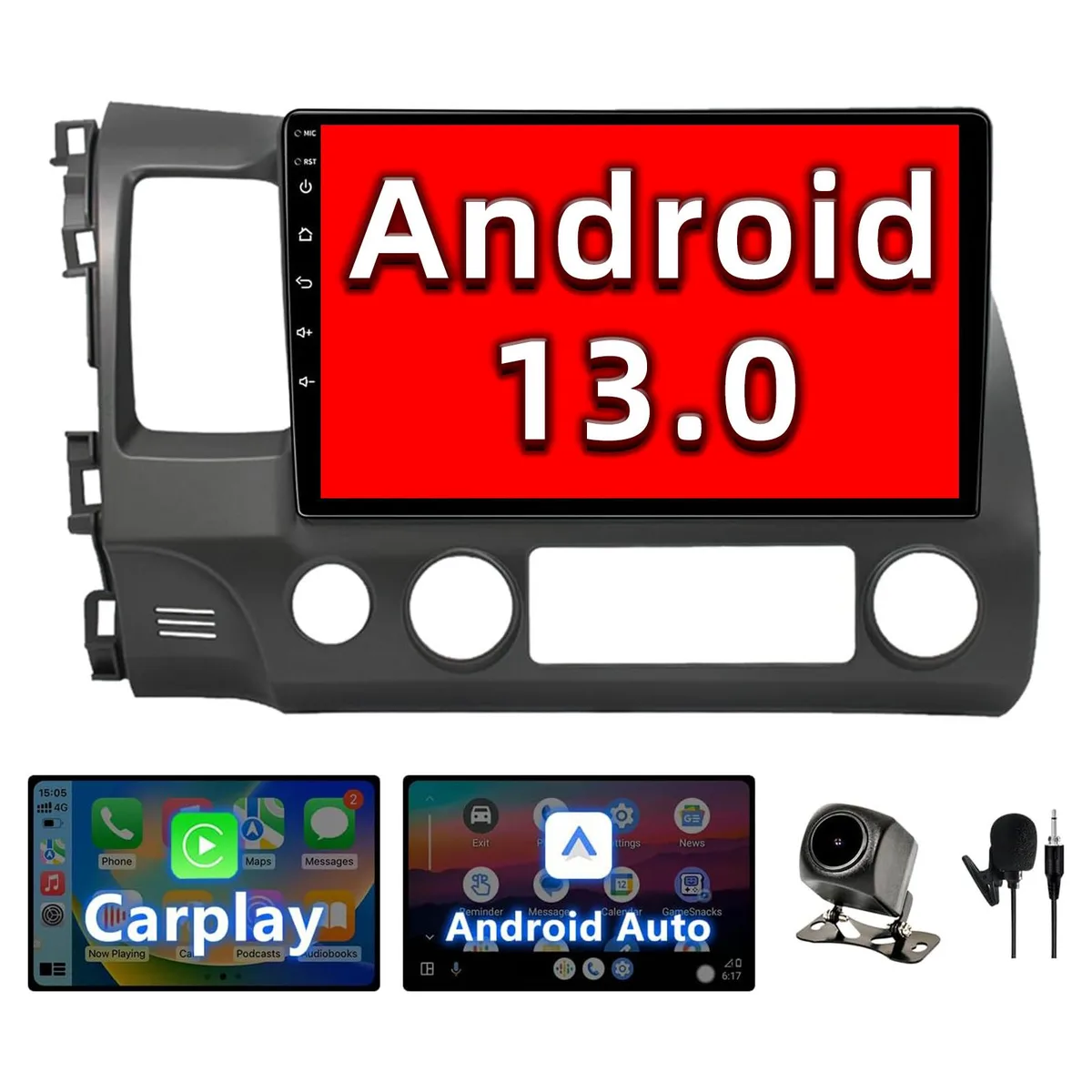 Binize Binize Android 13 Car Stereo for Honda Civic 2006-2011 — product photo