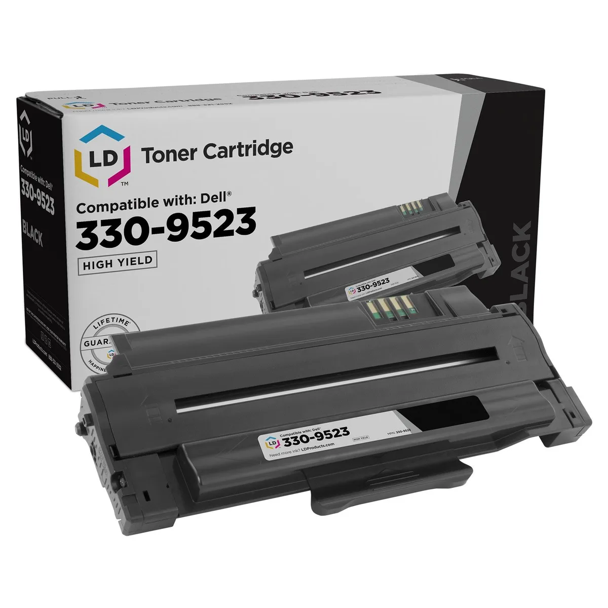 LD Products LD Products Compatible Toner Cartridge for Dell 330-9523 7H53W High Yield Black — product photo