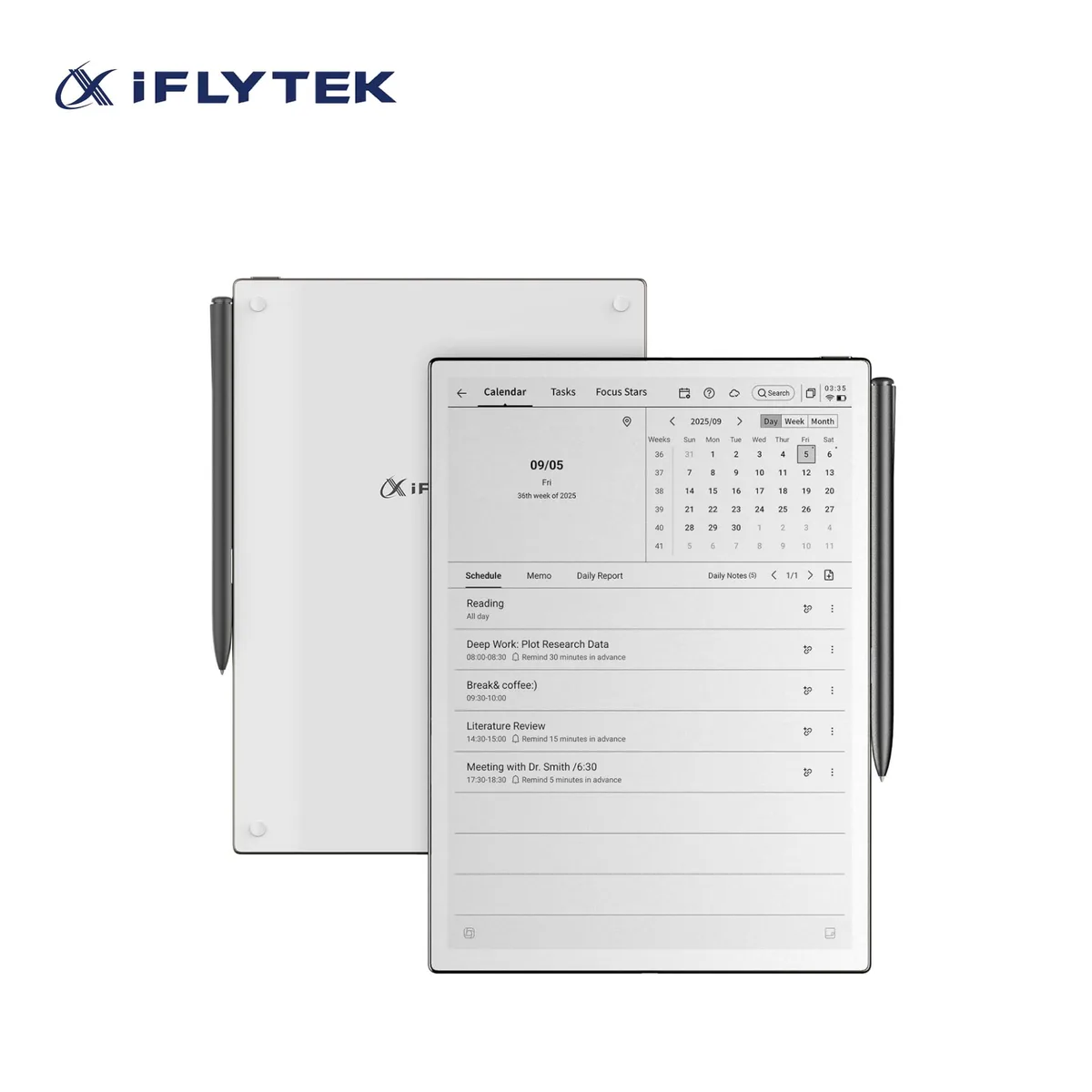 iFLYTEK iFLYTEK AINOTE 2 10.65 inch E-INK Digital Notepad Golden — product photo