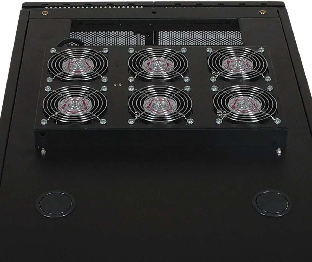 Tripp Lite Tripp Lite SRFANROOF Roof Mount Fan Panel 120V Black — product photo