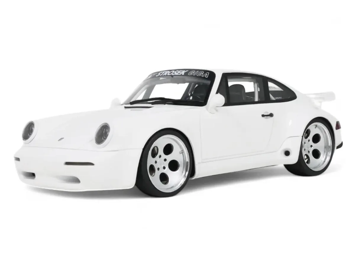 GT Spirit GT Spirit 2024 Strosek GIGA Porsche 911 White 1/18 hobby collectible — product photo