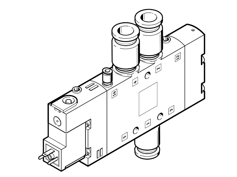 Festo Festo CPE18-M1H-5L-QS-8 163150 electrician tool — product photo