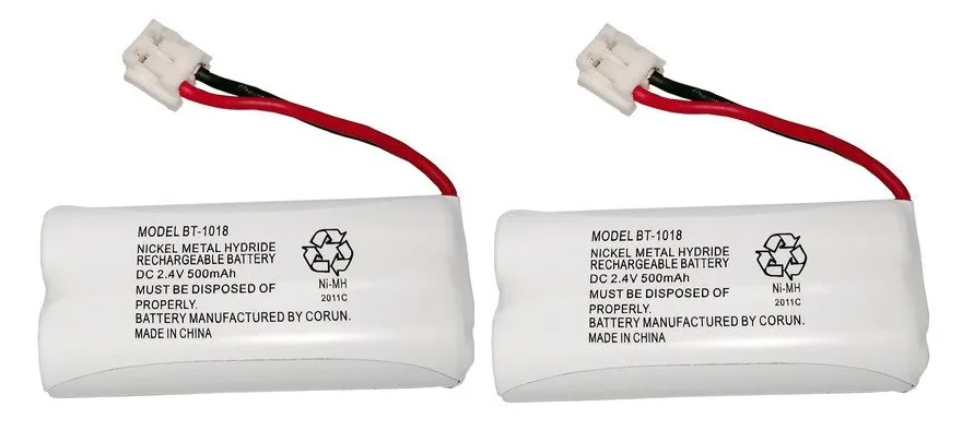 Uniden Uniden BT-1018 2.4V 500mAh NiMH AAA telephone accessory (2-pack) — product photo