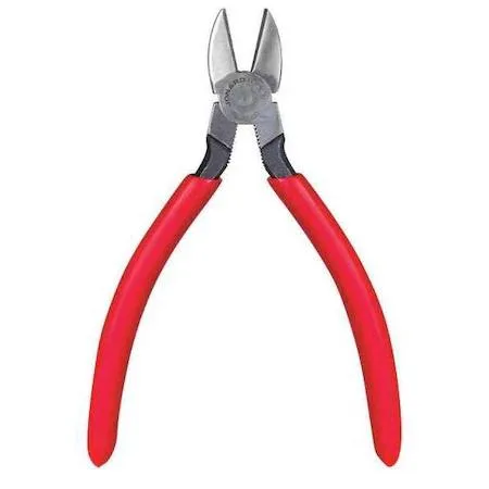 Jonard 6 1/4 inch diagonal cutter with polished steel jaws and cushion grip