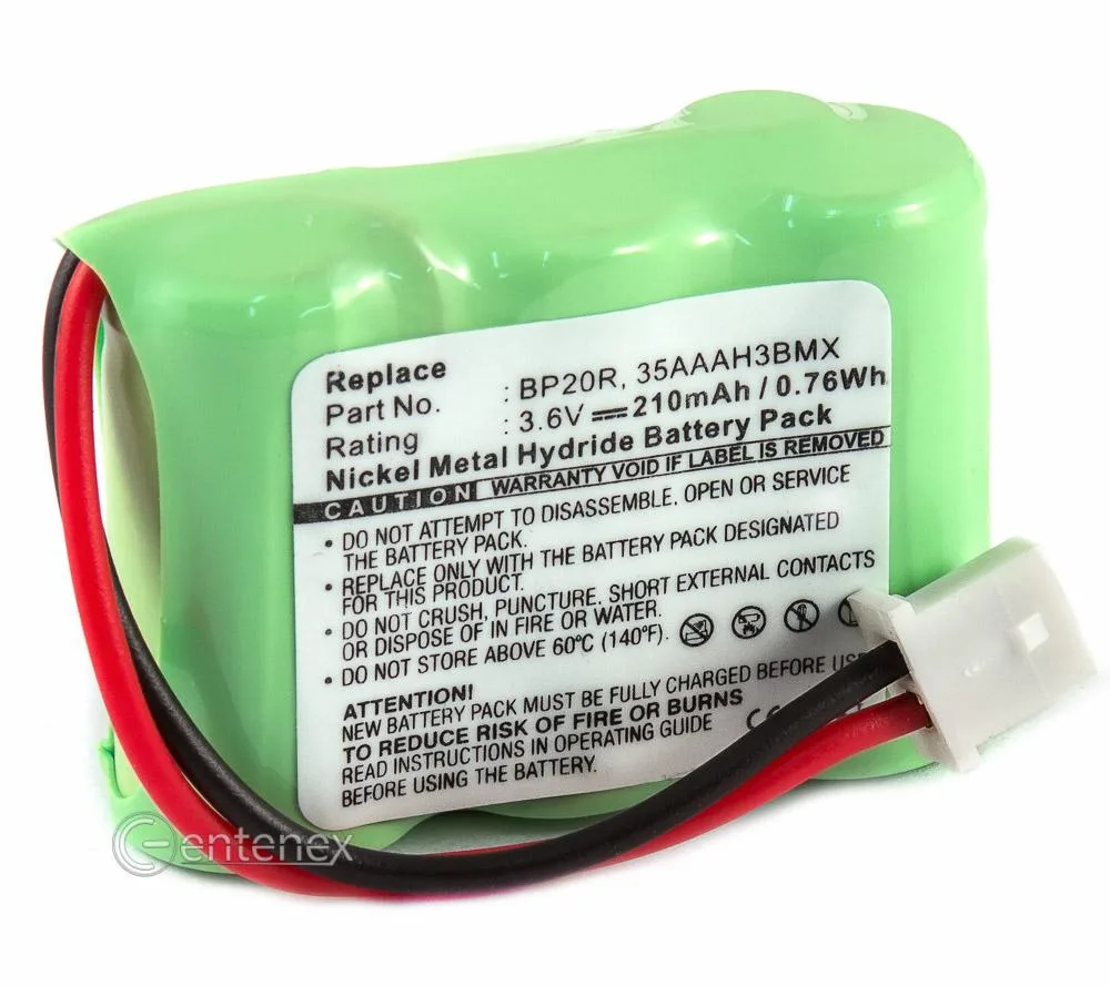 Centenex Electronics Centenex Electronics BADOGTRA-RCVR-175NCP 210mAh 3.6V Ni-MH training aid — product photo