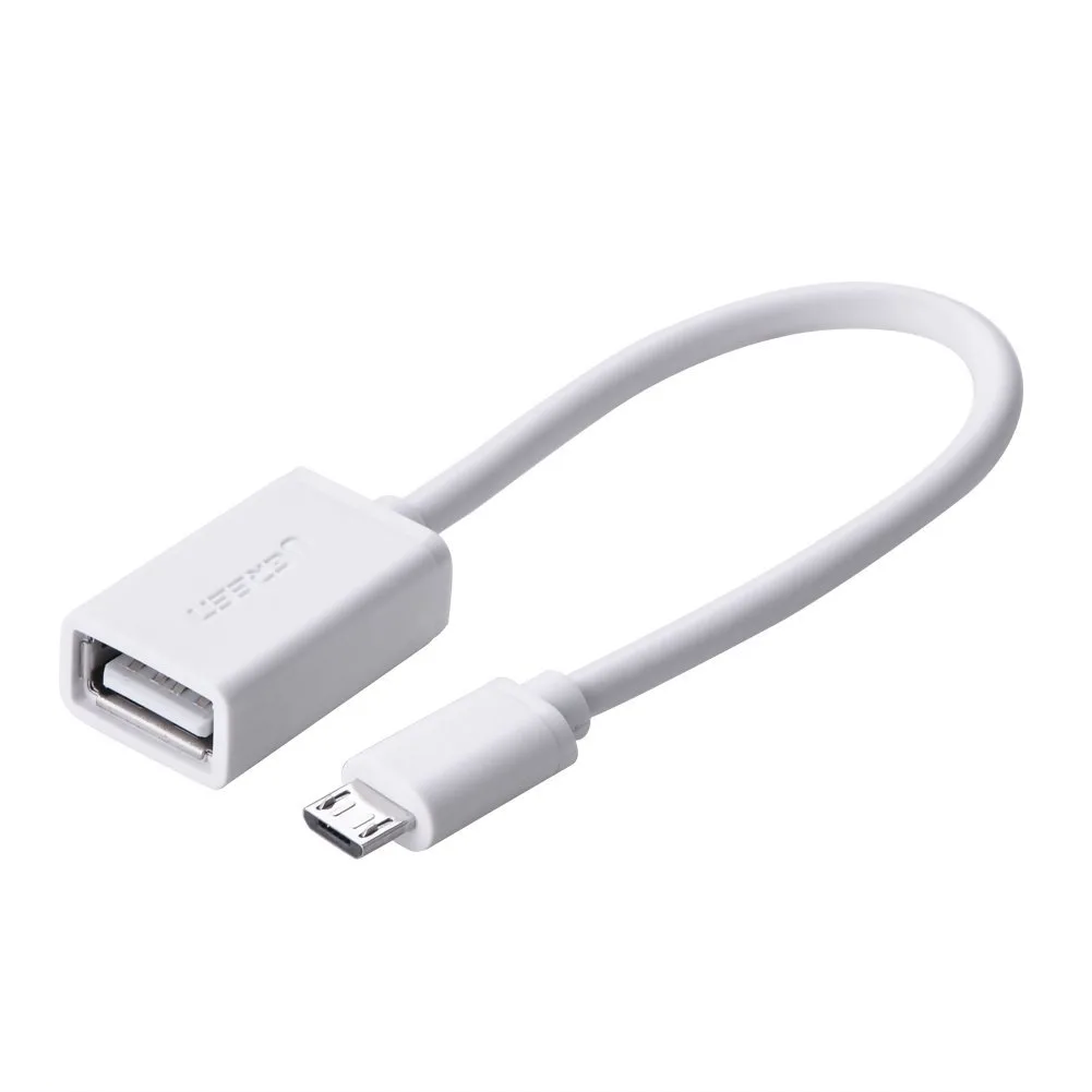 TeKit TeKit Micro USB 2.0 OTG Cable White 6 Inch 10822 — product photo