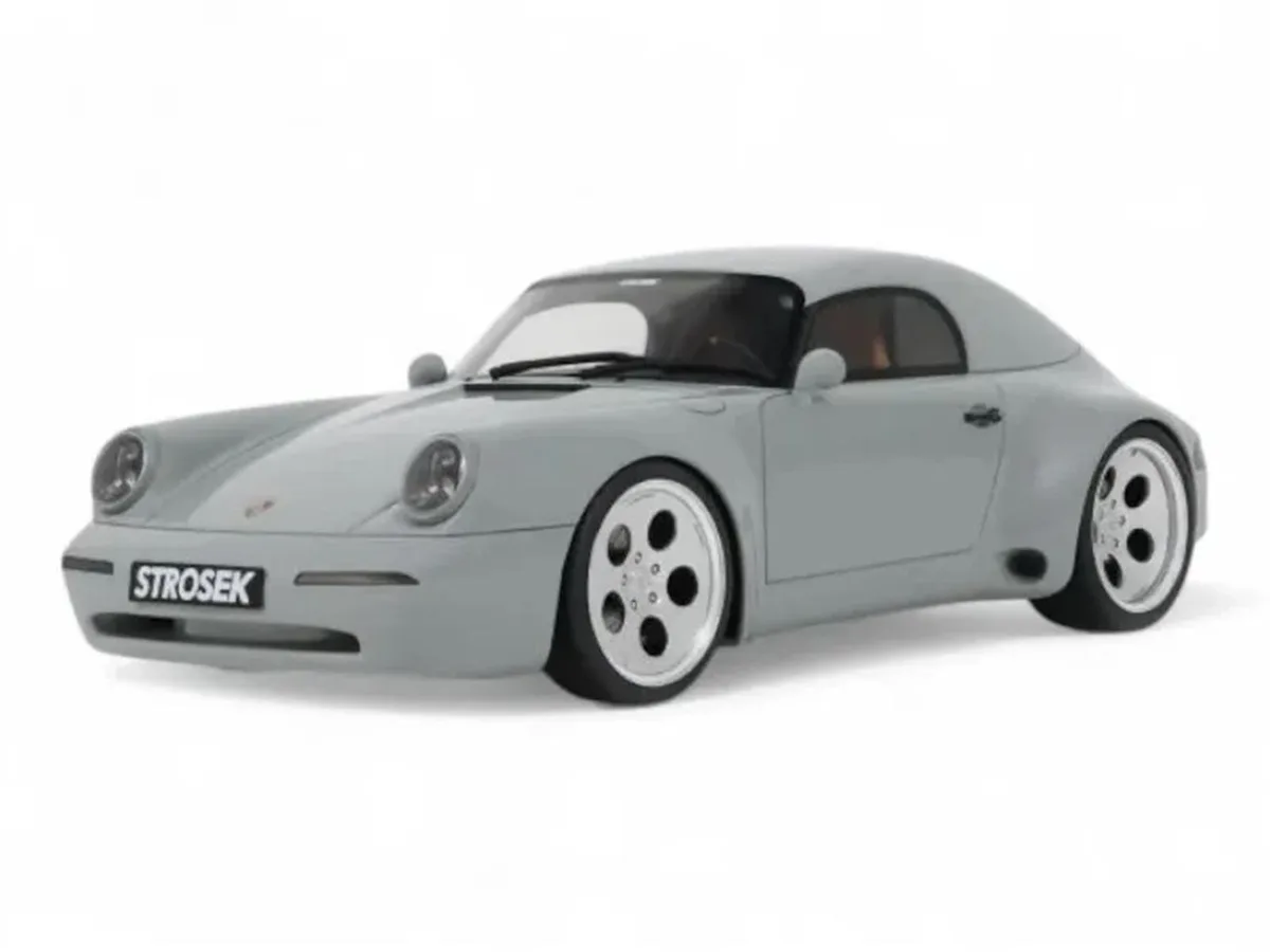GT Spirit GT Spirit 2023 Strosek Mega 30 Speedster Porsche 911 Classic Gray 1/18 hobby collectible — product photo