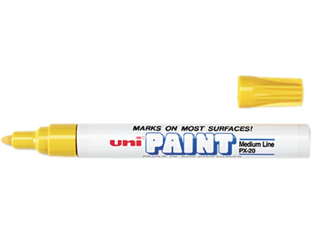 Sanford Sanford 63605 medium point yellow paint marker — product photo