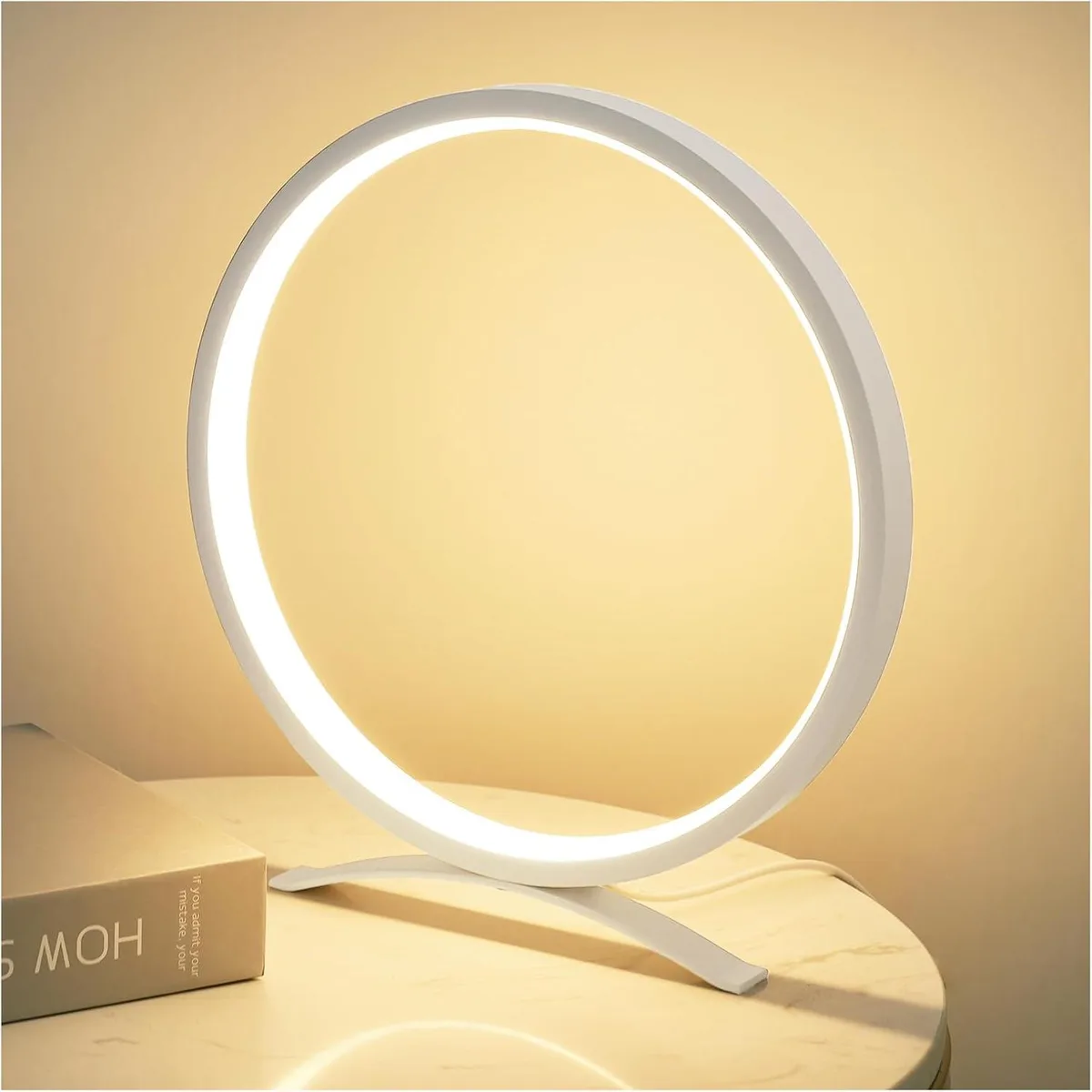 iworkmart iworkmart Metal Circle Ring Desk Lamp 10 Inch — product photo