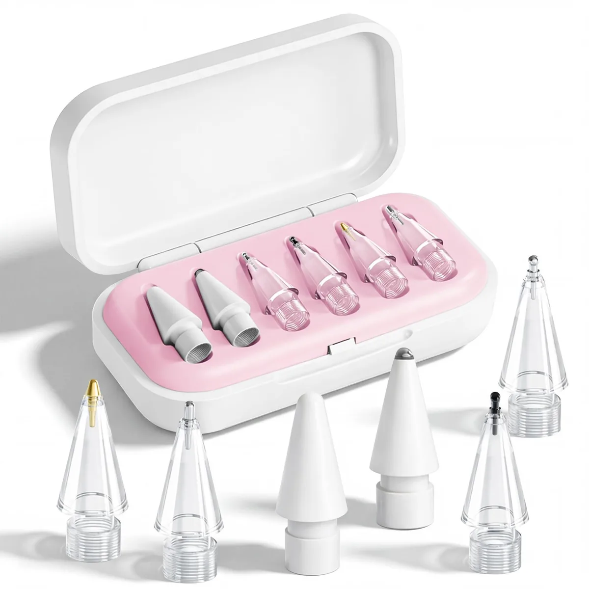 Wmbzxh Replacement Tips for Apple Pencil 6 Pack Pink — product photo