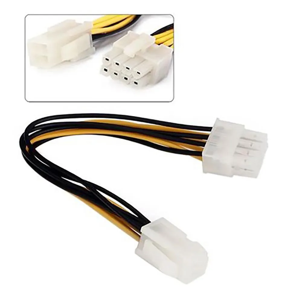 HETAI Digital Technology Co.,Ltd HETAI Digital Technology Co.,Ltd 18cm ATX 4 Pin Male to 8 Pin Female EPS Power Cable Adapter #1010 — product photo