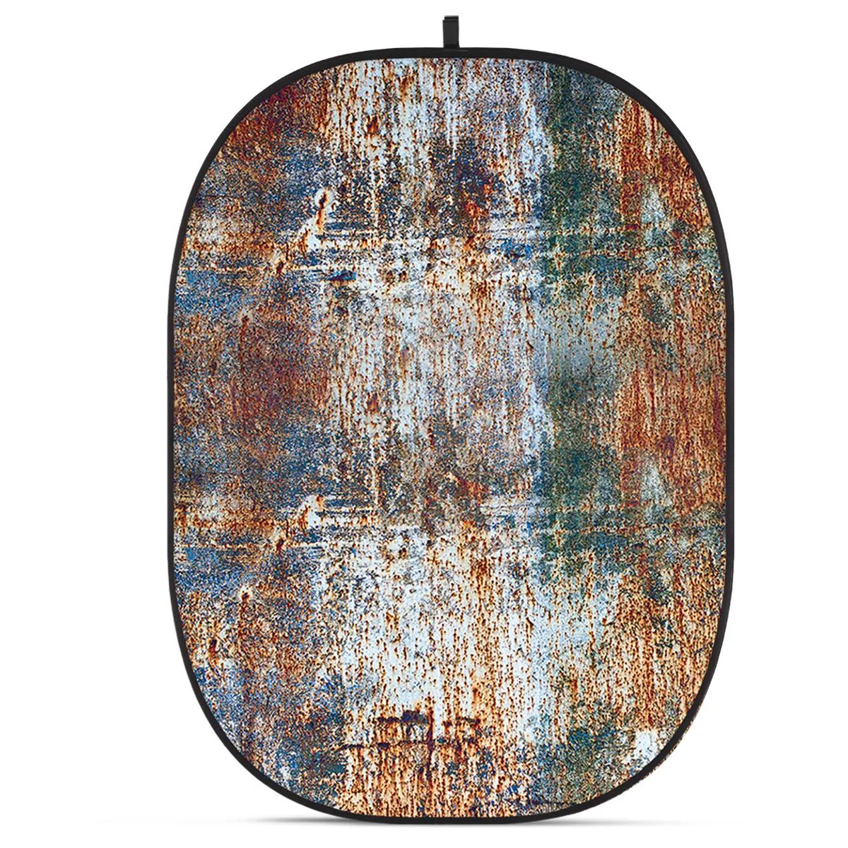 Glow Edge Glow Edge CBA-WR0004 5x6.5' Fabric Collapsible Backdrop Rusty Wall — product photo