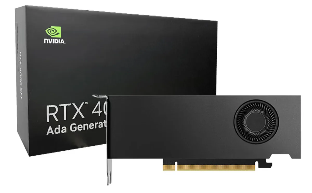 NVIDIA NVIDIA RTX 4000 SFF Ada 20GB graphics card — product photo