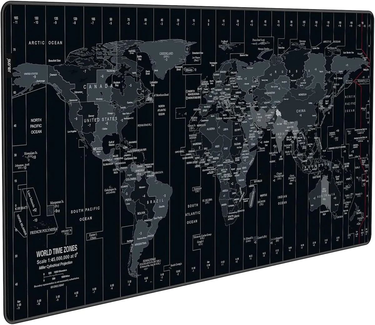 BAOFENG BAOFENG World Map XXL Mouse Pad 35.4 x 15.7 inches — product photo