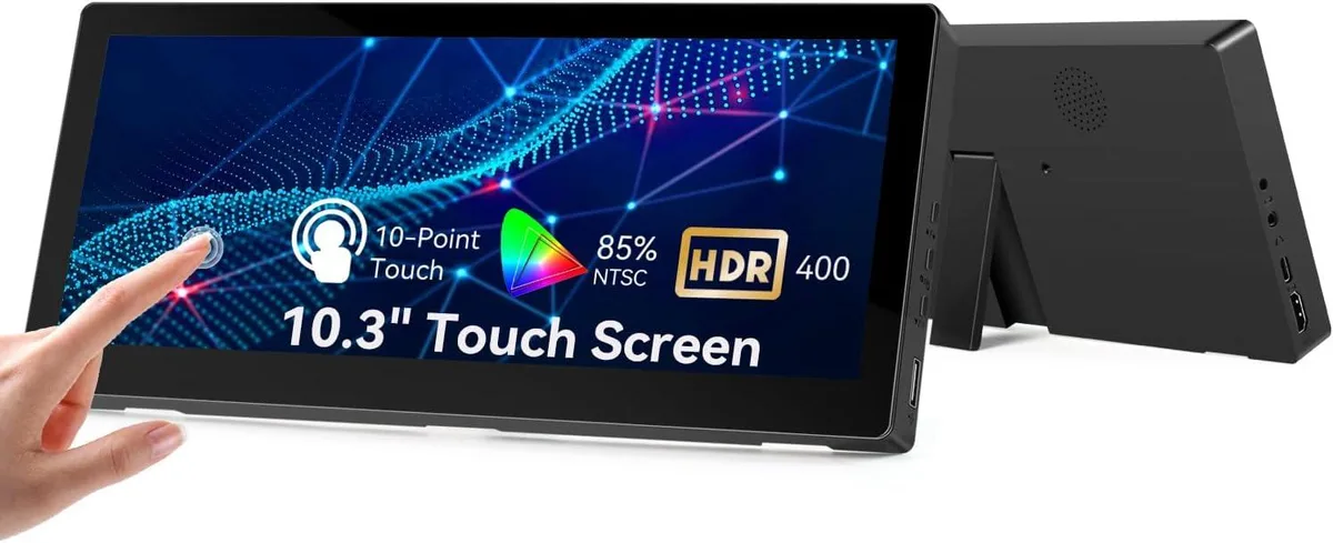 BFKK BFKK 10.3" Touchscreen Monitor Accessory 1920x720 VESA IPS — product photo