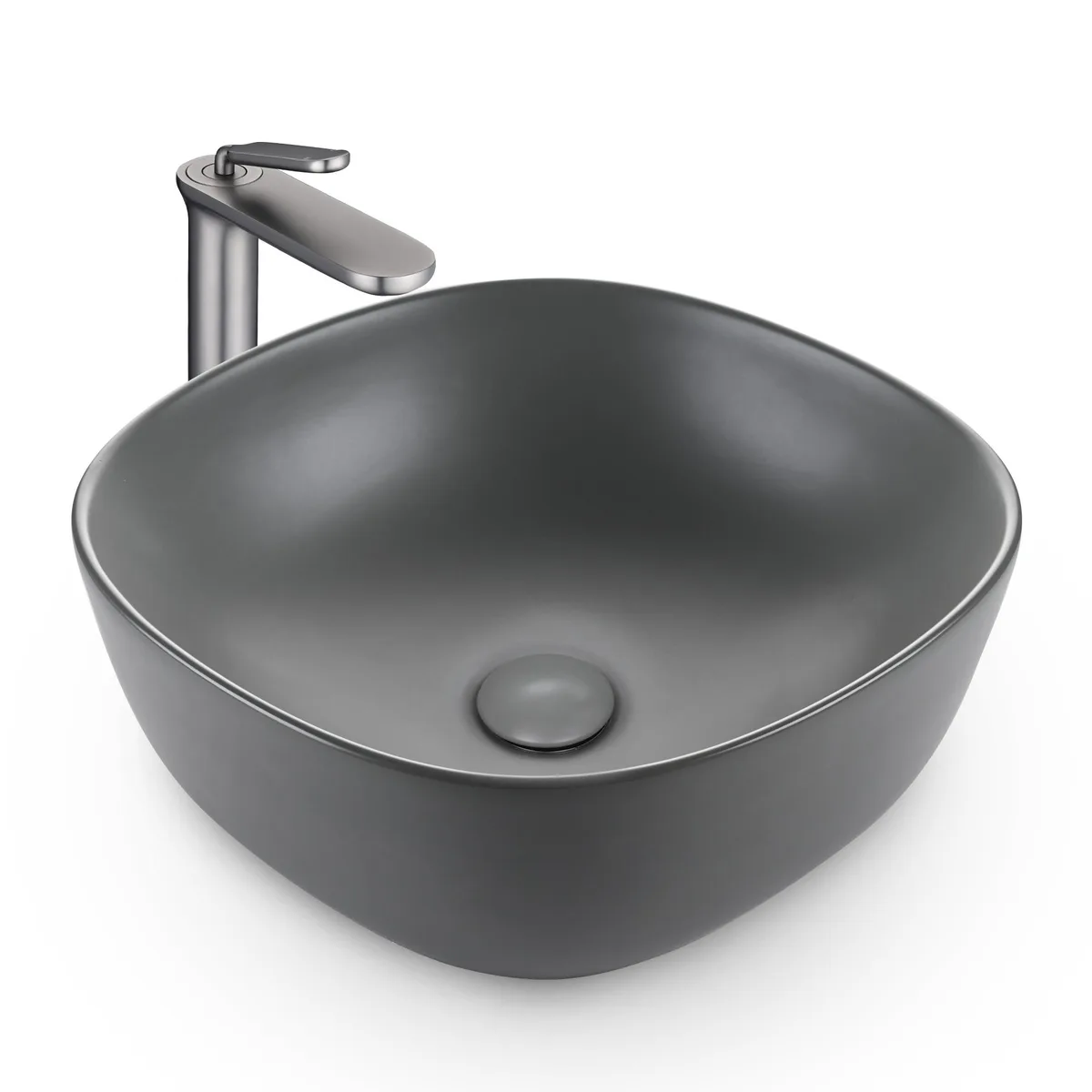 Yescom USA, Inc. Yescom USA, Inc. 80SET071-P031-1033GG undermount bathroom sink — product photo