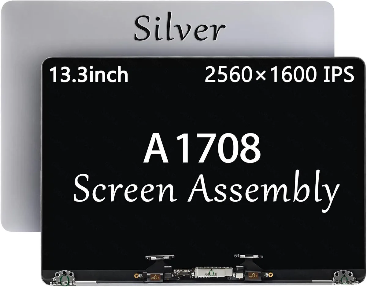 NUOLAISUN NUOLAISUN A1706 A1708 Screen Replacement MacBook Pro EMC 3071 3163 3164 Silver — product photo