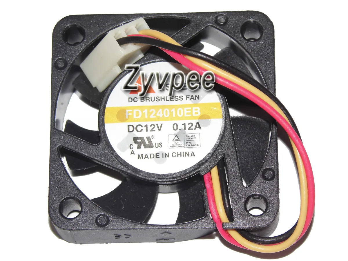 SunnyStar Co., Ltd SunnyStar Co., Ltd FD124010EB 40mm 12V 0.12A 3-Pin Case Fan — product photo