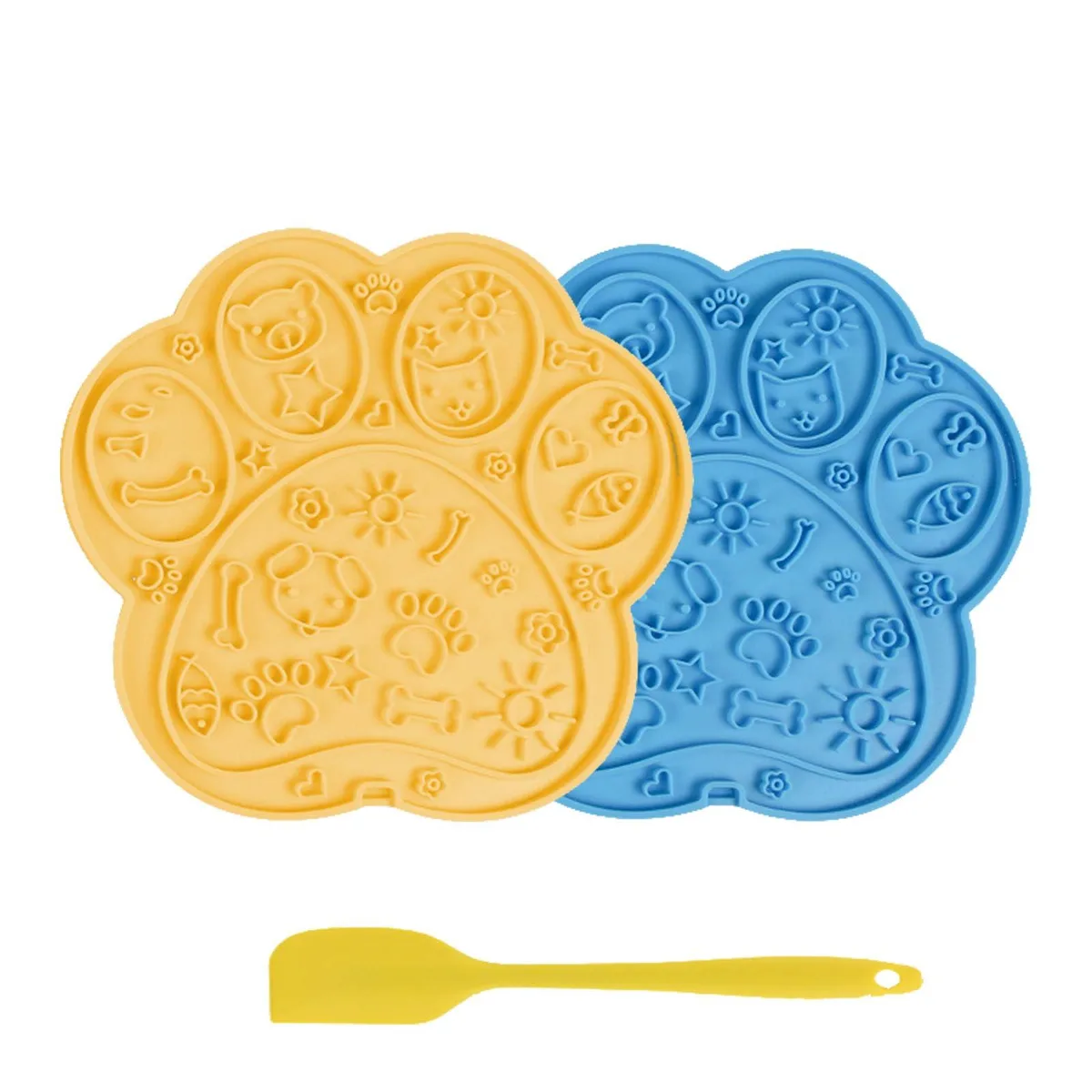  PAW Wfciosdv Lick Mat 2 Pack Multi-Color Silicone — product photo